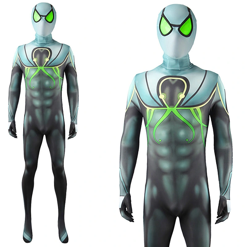 Superior Octopus Cosplay Costume Mask Otto Octavius Jumpsuit