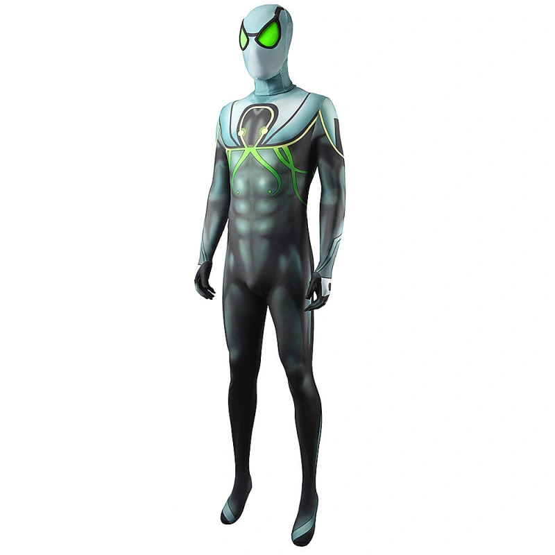 Superior Octopus Cosplay Costume Mask Otto Octavius Jumpsuit