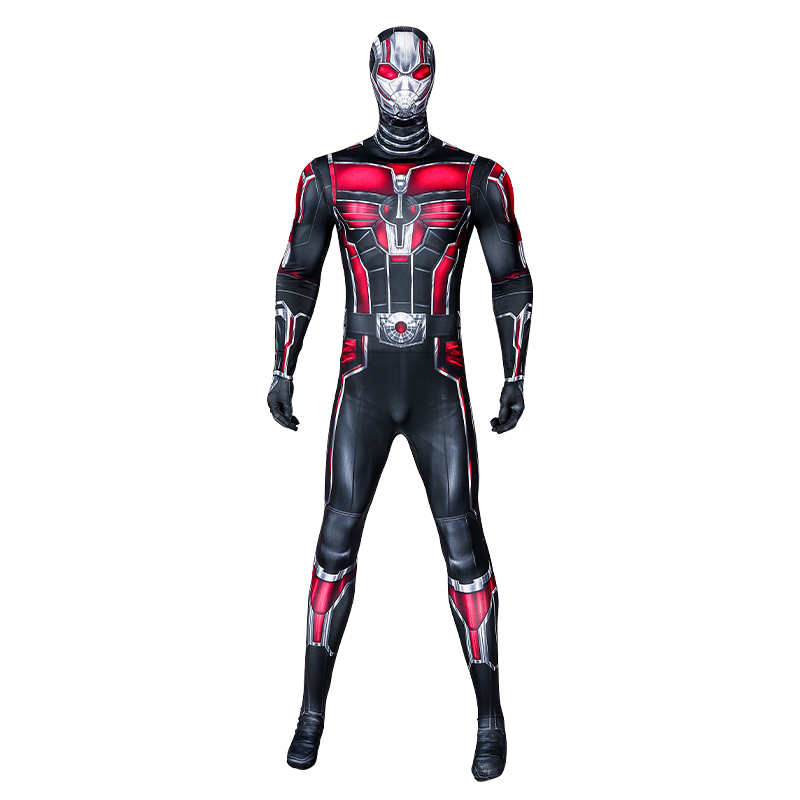 Ant-Man 3 Cosplay Jumpsuit with Mask Ant-Man and The Wasp: Quantumania