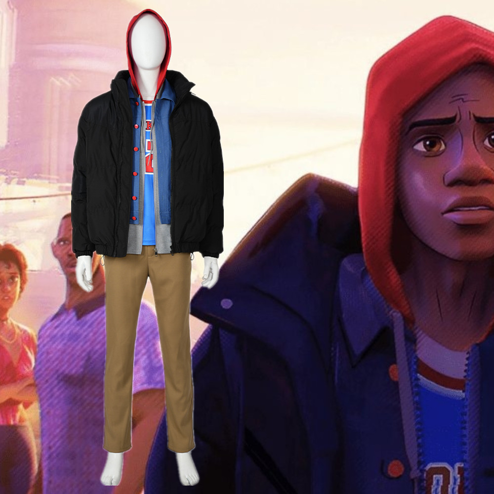 Miles Morales 42 Jersey Across the Spider-Verse 2023 Miles Morales Bas –  Becostume