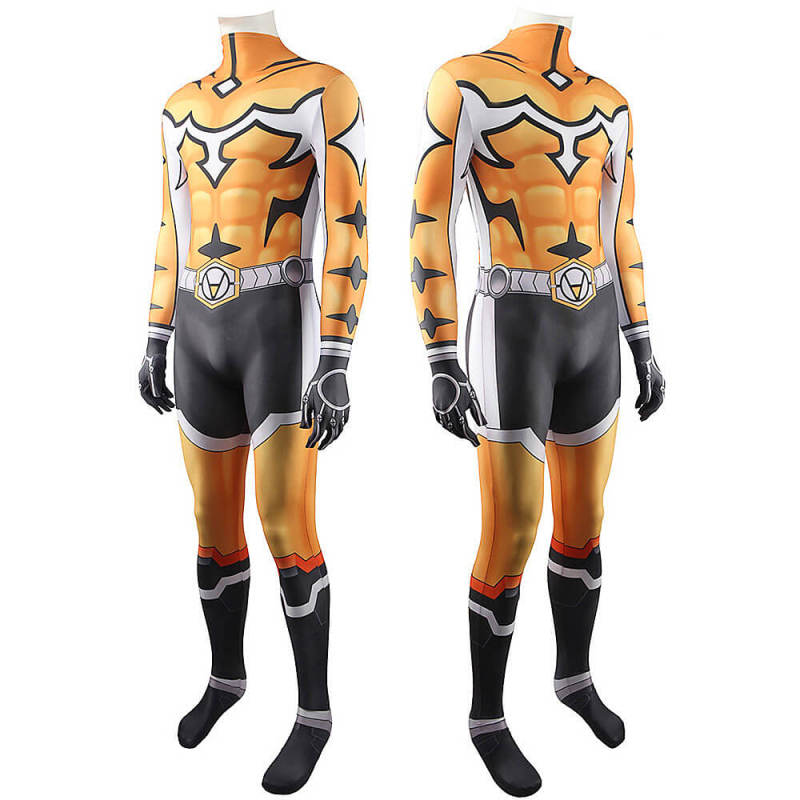 Live A Hero Ryekie Cosplay Costume Adults Kids Drunken Tiger