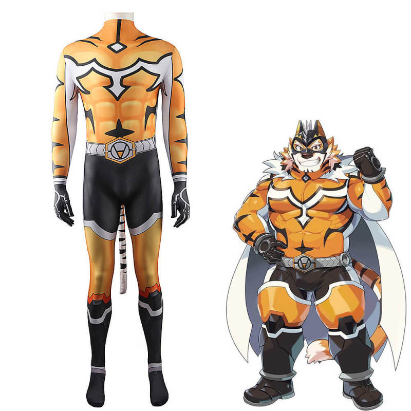 Live A Hero Ryekie Cosplay Costume Adults Kids Drunken Tiger