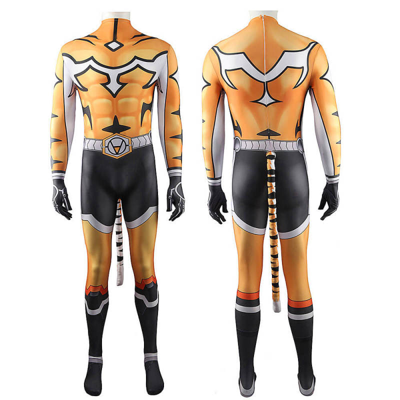 Live A Hero Ryekie Cosplay Costume Adults Kids Drunken Tiger