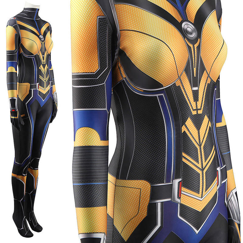 Ant-Man 3 and the Wasp Quantumania Hope van Dyne Cosplay Costume Jumpsuit