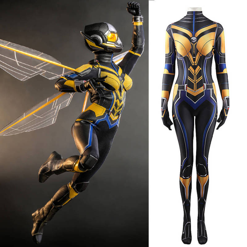 Ant-Man 3 and the Wasp Quantumania Hope van Dyne Cosplay Costume Jumpsuit