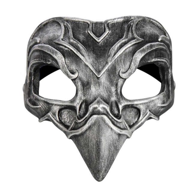 Hallowcos Hogwarts Legacy Beaked Skull Mask Halloween Cosplay Prop