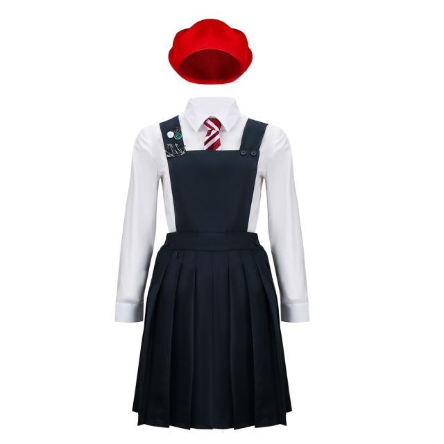 Matilda The Musical RedBeret Girl Cosplay Costume for Kids Hallowcos