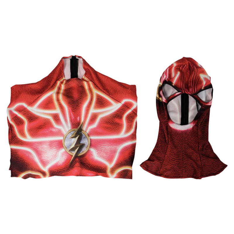 The Flash Barry Allen Cosplay Costume with Detachable Mask DC Comics