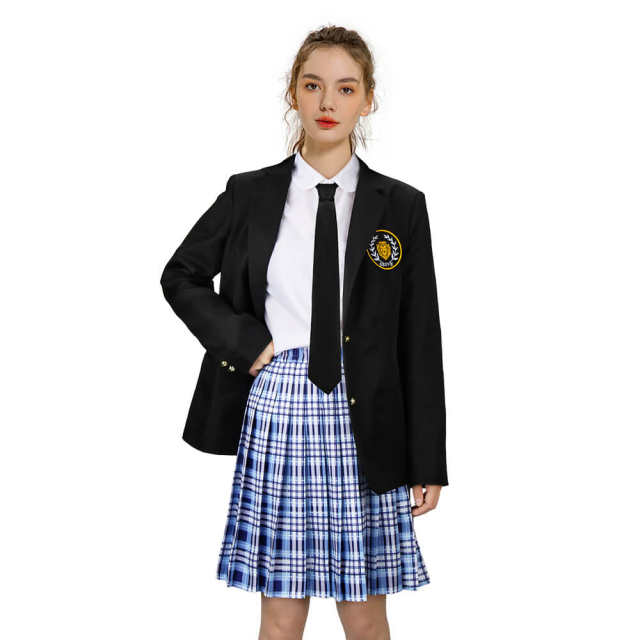 The Princess Diaries Mia Thermopolis Cosplay Costume School Uniform