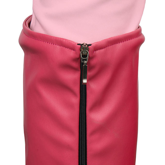The Super Mario Bros. Movie Princess Peach Costume Pink Jumpsuit Cosplay