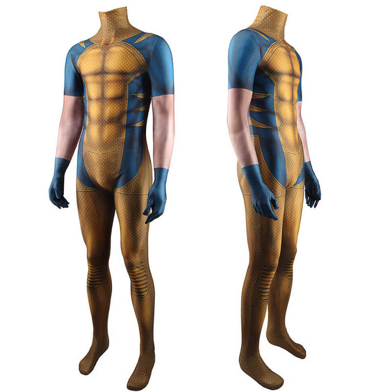 Marvel Wolverine Classic Costume Cosplay Jumpsuit