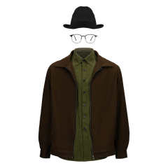 Breaking Bad Walter White Cosplay Costume Tops (Ready to Ship)