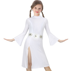 Kids Star Wars Princess Leia Dress Cosplay Costume (S/L/XL Ready to Ship)