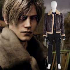 Resident Evil 4 Remake Leon Scott Kennedy Cosplay Costume