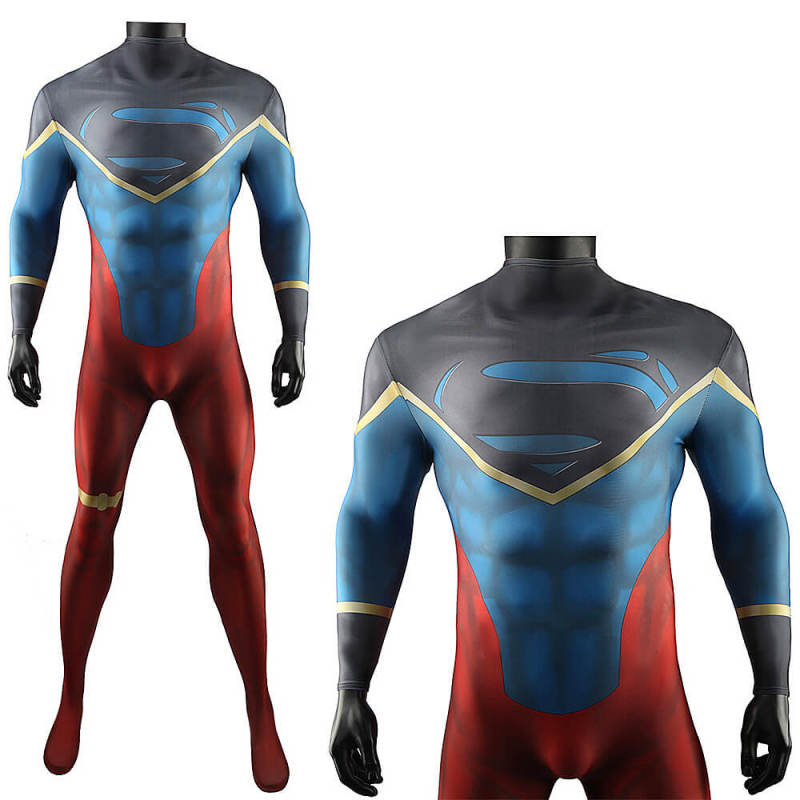 Superboy Cosplay Costume 3D Printed Bodysuit Young Justice