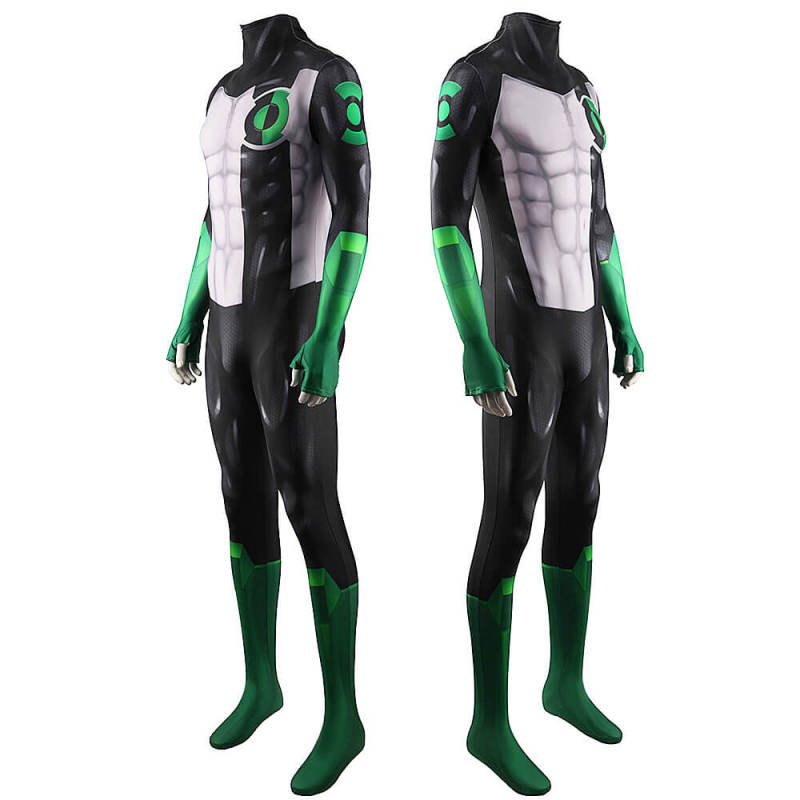 Green Lantern Kyle Rayner Cosplay Costume 3D Printed Bodysuit