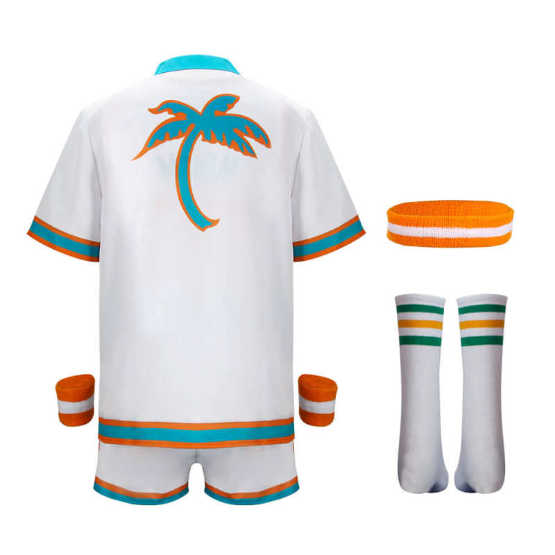 Jackie Moon Flint Tropics Basketball Jersey 33 Stitched, White / S / Basketball