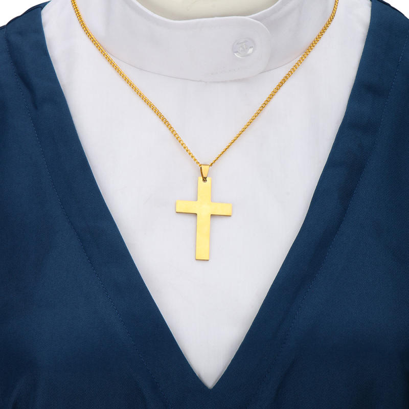 Mrs. Davis Nun Simone Cosplay Costume