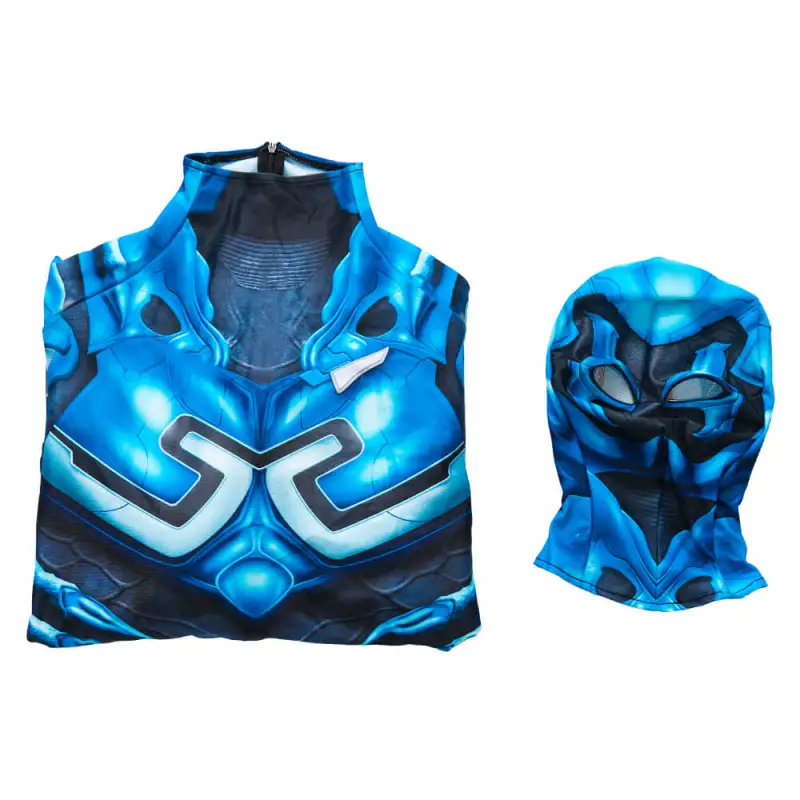 Blue Beetle Cosplay Costume Men Kids 2023 Movies