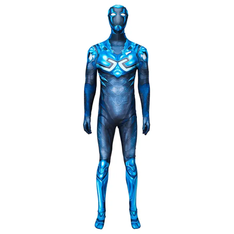 Blue Beetle Cosplay Costume Men Kids 2023 Movies