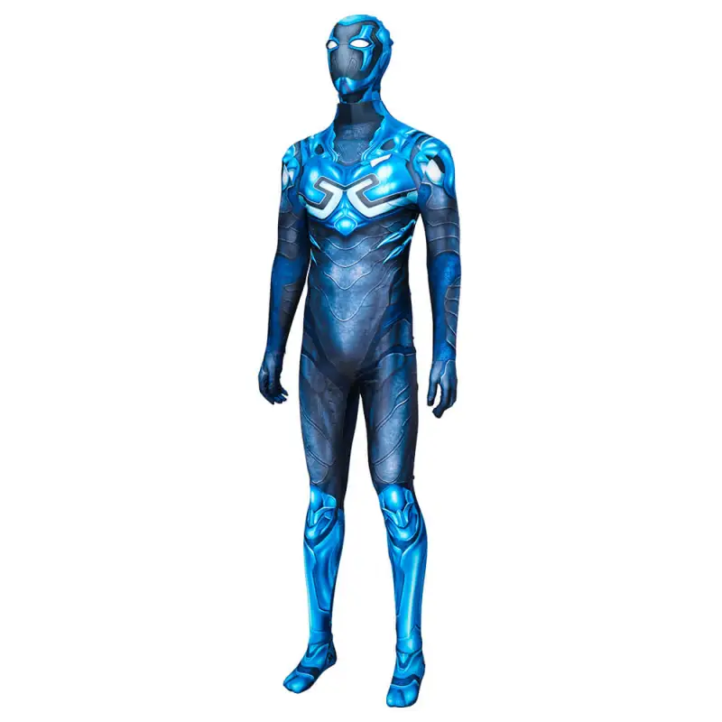 Blue Beetle Cosplay Costume Men Kids 2023 Movies