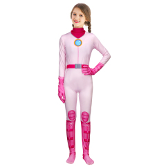 Princess Peach Pink Jumpsuit for Kids The Super Mario Bros. Movie