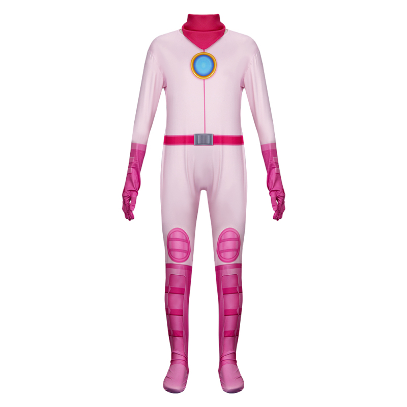 Princess Peach Pink Jumpsuit for Kids The Super Mario Bros. Movie