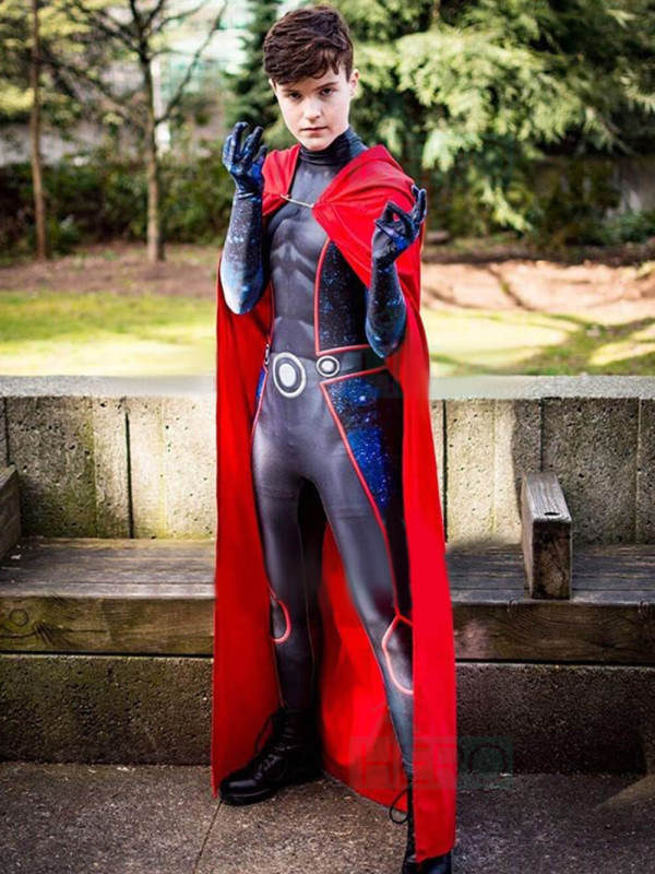 Wicca Cosplay Costume Billy William Kaplan Bodysuit Young Avengers