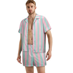 Ken Beachwear Strip Shirt Ryan Gosling Movie Cosplay Costume