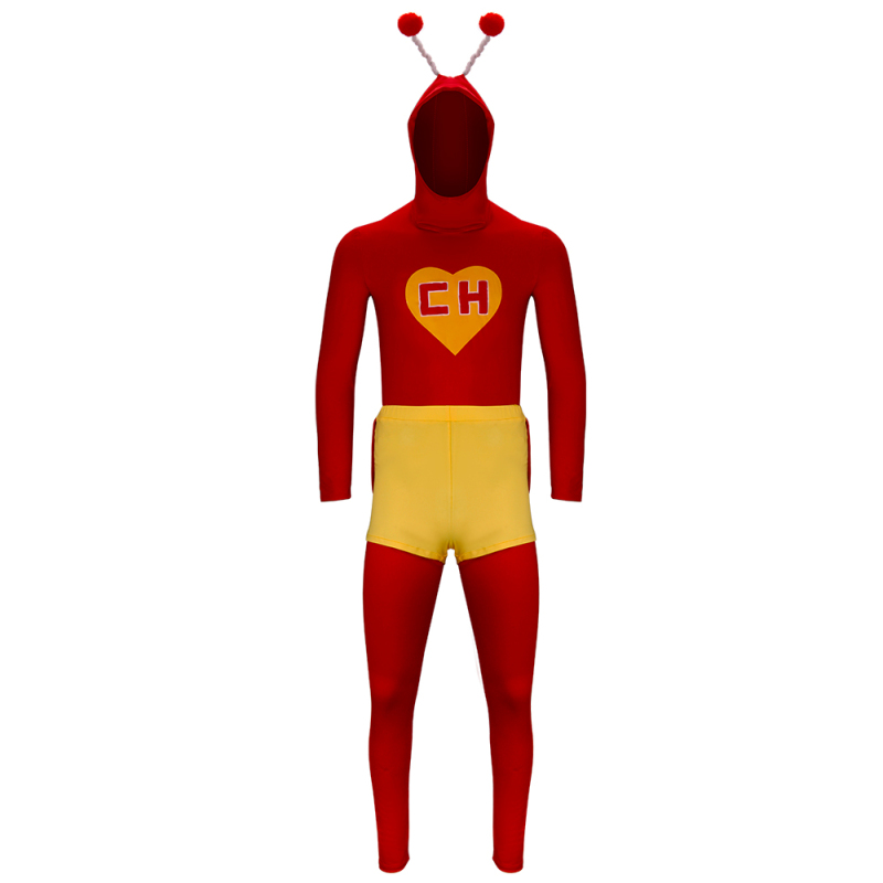 El Chapulín Colorado Cosplay Costume The Red Grasshopper