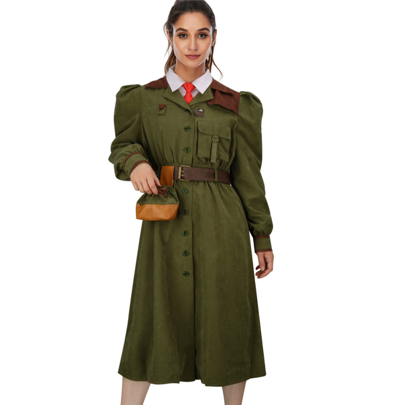 Matilda The Musical Miss Agatha Trunchbull Uniform Cosplay Costume