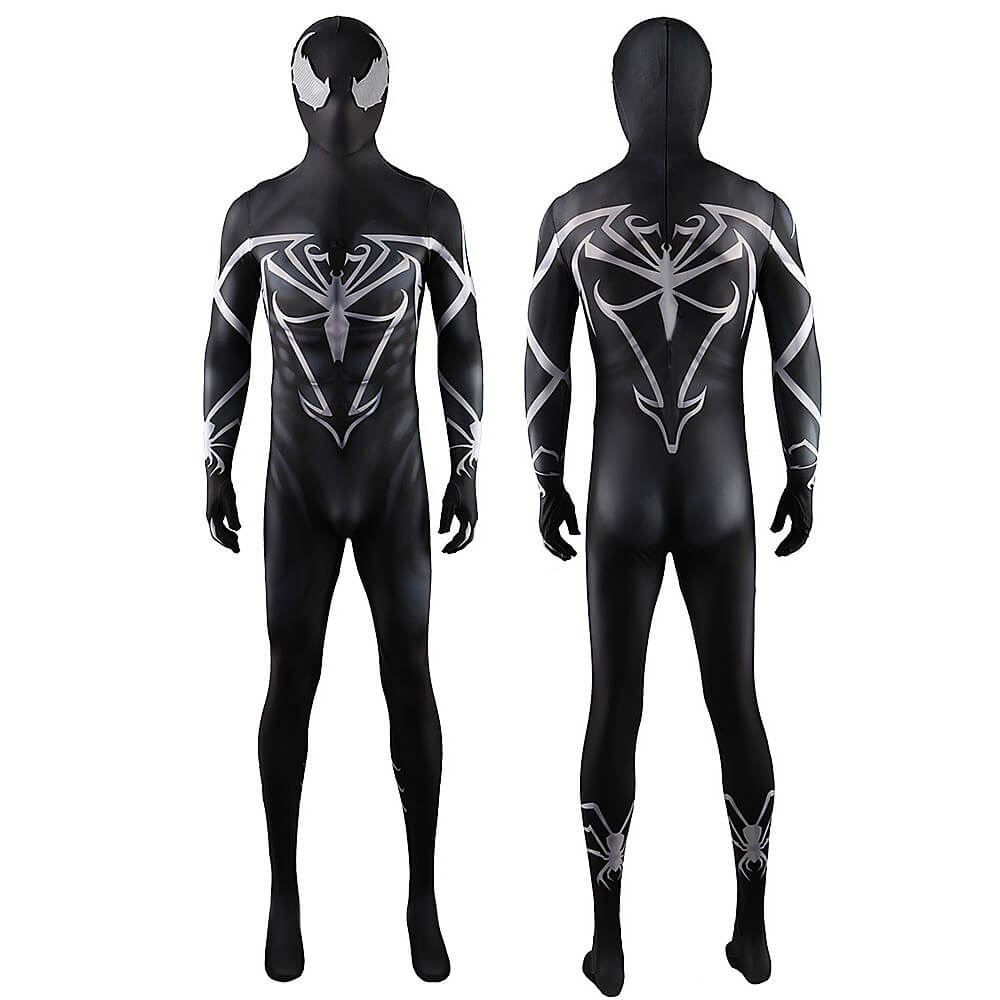 Ultimate Spiderman Symbiote Cosplay Costume Adults Kids