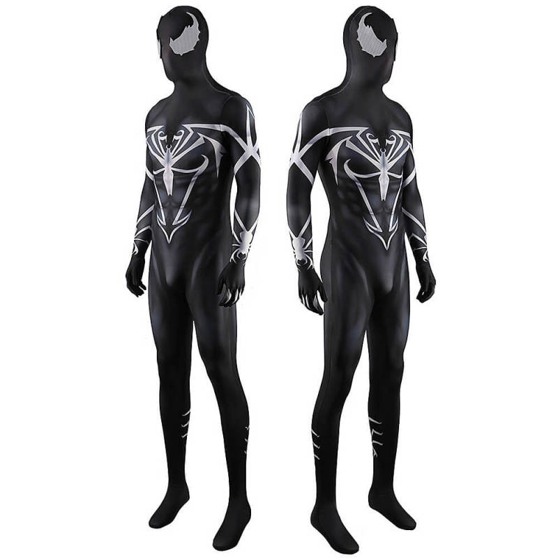 Ultimate Spiderman Symbiote Cosplay Costume Adults Kids