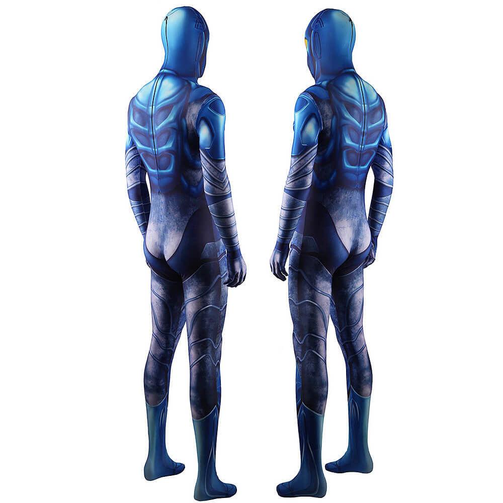 Blue Beetle Superhero Cosplay Costume Adult Kids