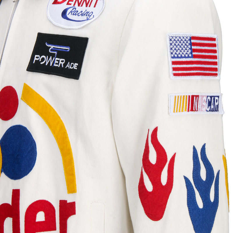 Ricky Bobby Wonder White Jacket Racing Costume Talladega Nights