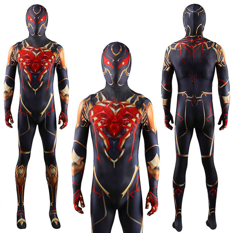 Spiderman DD Suit Cosplay Costume Marvel Future Revolution