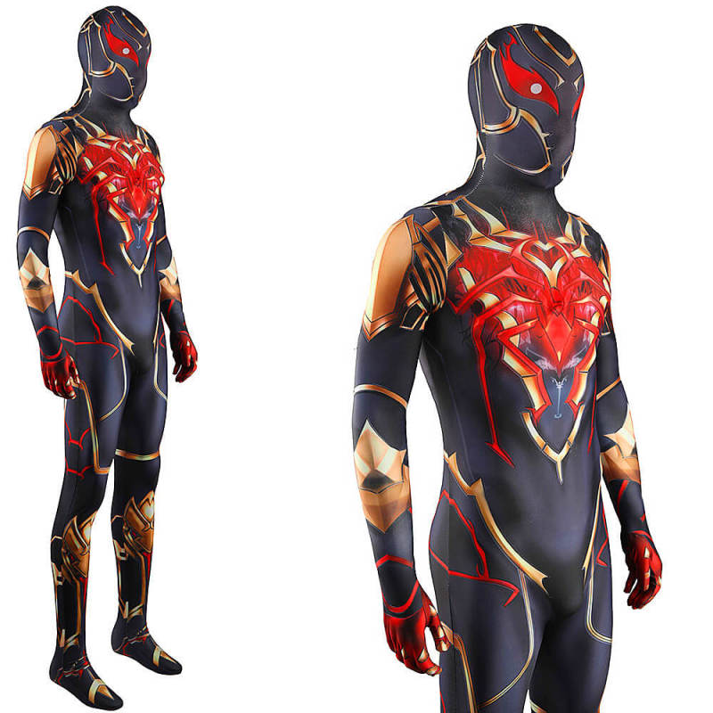 Spiderman DD Suit Cosplay Costume Marvel Future Revolution