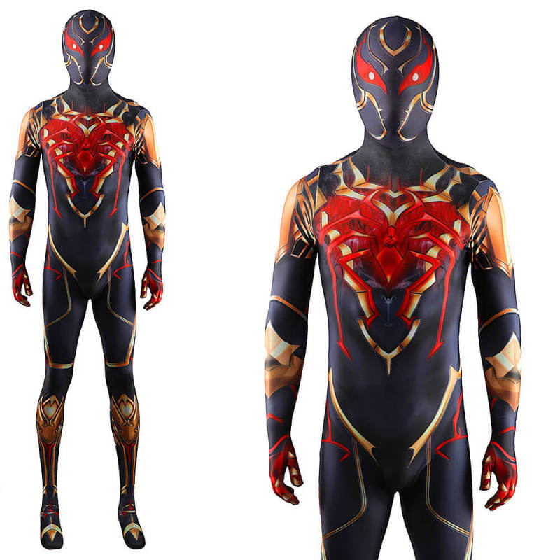 Spiderman DD Suit Cosplay Costume Marvel Future Revolution