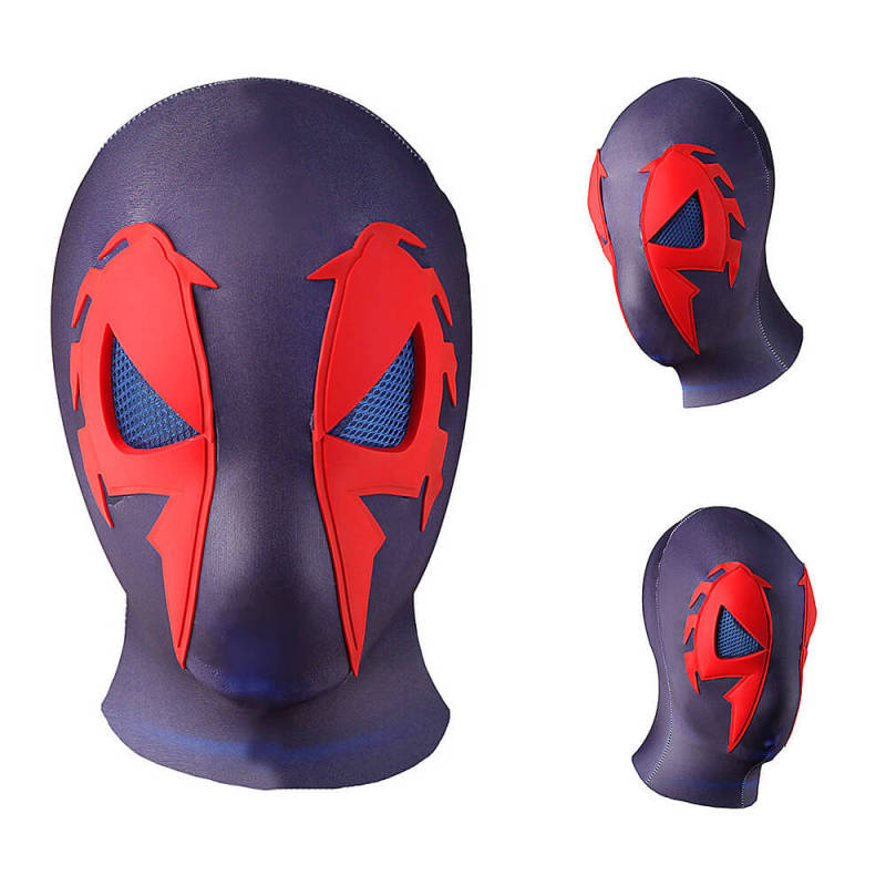 Spiderman 2099 Costume with Cape Cosplay Spider-Man: Across the Spider-Verse