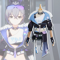 Honkai: Star Rail Silver Wolf Cosplay Costume