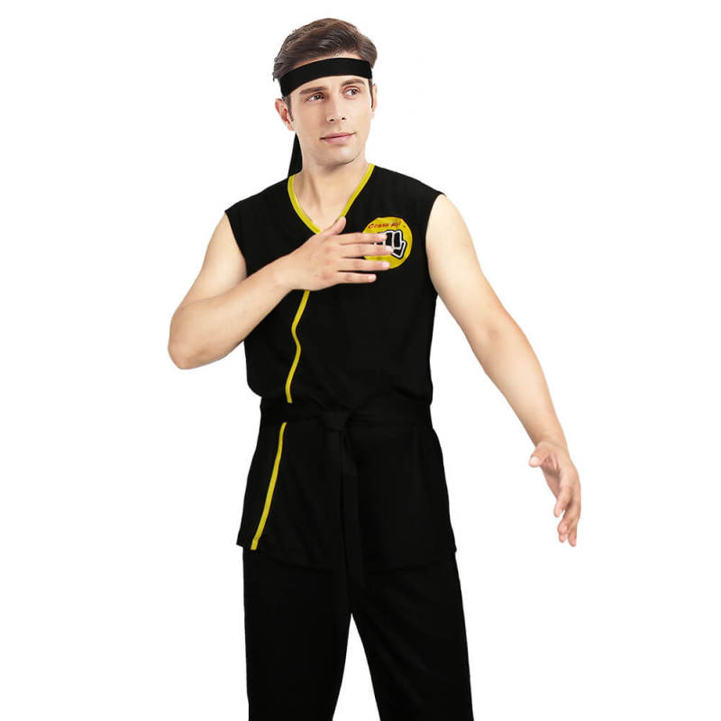 Cobra Kai Costume Karate Kid Robby Keene Cosplay Uniform New Edition