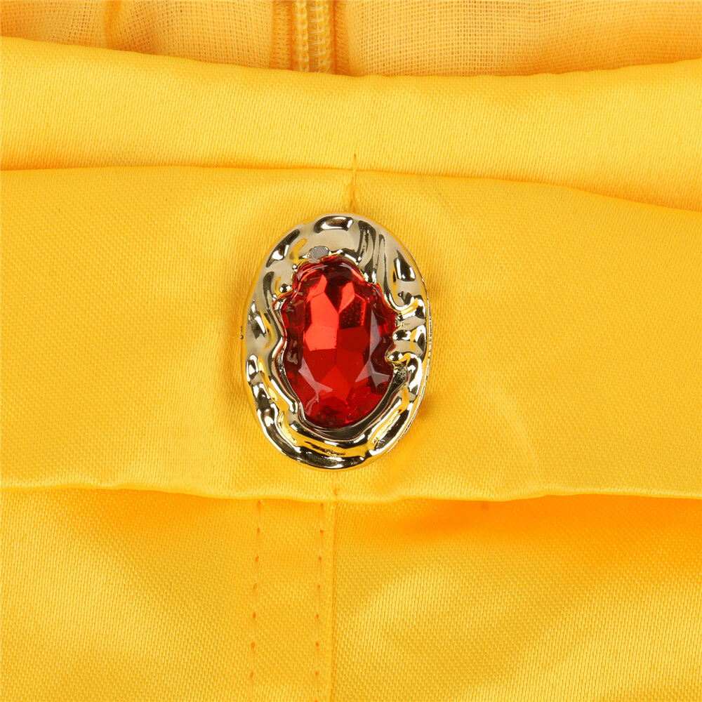Princess Belle Girl's Costume Yellow Dress Beauty and the Beast