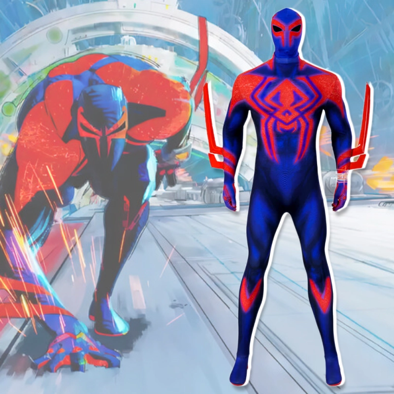 Across the Spider-Verse Spiderman 2099 Cosplay Costume