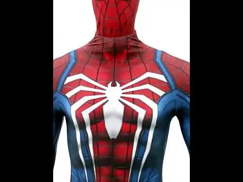 Across the Spider-Verse Spiderman Advanced Suit PS4 Cosplay Costume