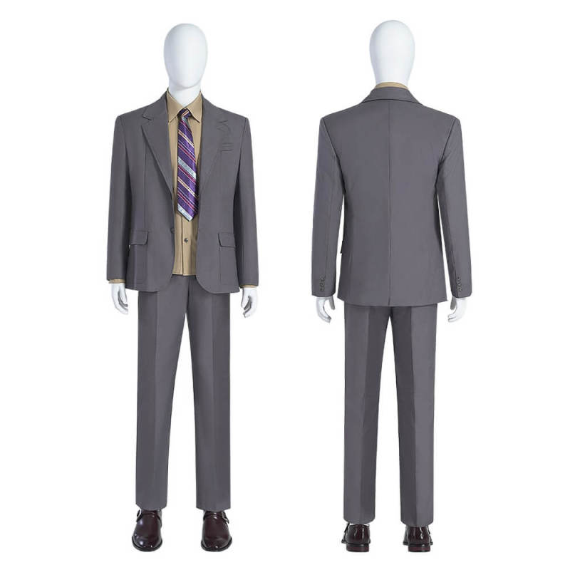 Joker 2: Folie a Deux Joaquin Phoenix Joker Cosplay Costume Arthur Fleck Gray Edition
