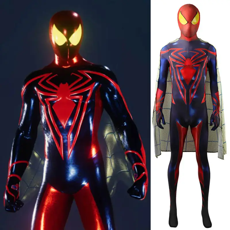 Spider-Man Unlimited Suit Remastered Mod Cosplay Costume