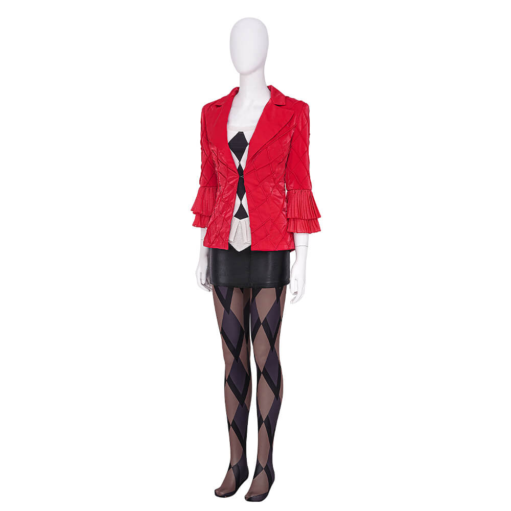 Harley Quinn Lady Gaga Cosplay Costume Joker 2: Folie a Deux