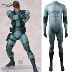 Metal Gear Solid 2:Sons of Liberty Solid Snake Bodysuit Cosplay Costume