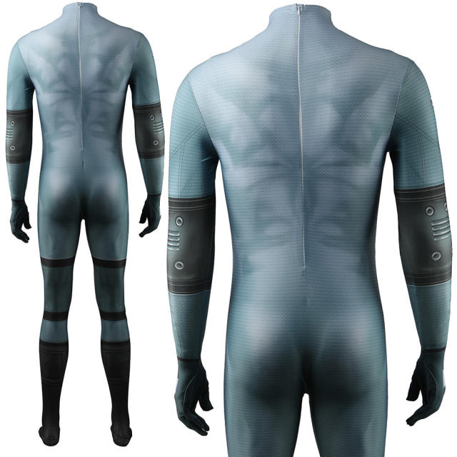 Metal Gear Solid 2:Sons of Liberty Solid Snake Bodysuit Cosplay Costume