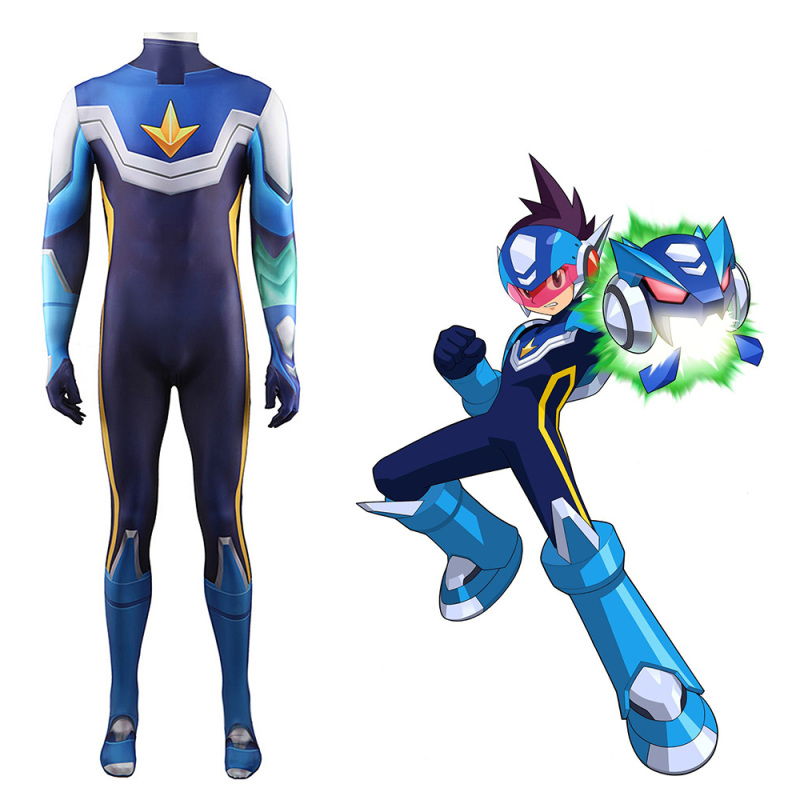 Mega Man Star Force Geo Stelar Subaru Hoshikawa Cosplay Costume